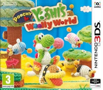 3DS Poochy & Yoshis Woolly World, Verzenden, Zo goed als nieuw