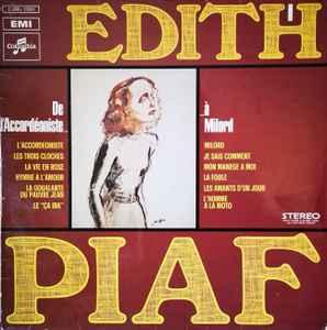 LP gebruikt - Edith Piaf - De LaccordÃ©oniste Ã Milord, Verzenden, Zo goed als nieuw, Overige formaten