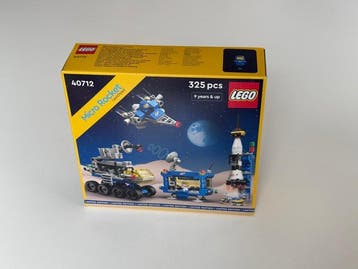 Lego Set - 40712 - Classic Space - Micro Rocket, Nieuw