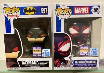 Funko - Funko Pop 1 Batman (Flashpoint)-1 Miles Morales, Antiek en Kunst