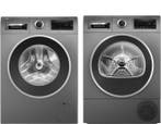Bosch Wasmachine + Bosch Droger, Nieuw, 1200 tot 1600 toeren, Voorlader