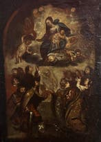 Italiaanse school (XVII) - Scena religiosa