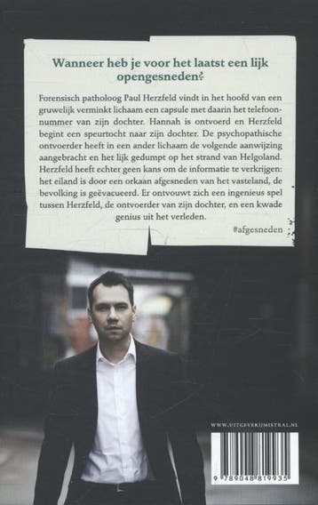 Afgesneden 9789048819935 Sebastian Fitzek, Boeken, Verzenden, Gelezen, Sebastian Fitzek