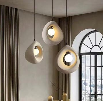 Japanse Wabi Sabi Hanglamp – Moderne Scandinavische Lamp, Huis en Inrichting, Lampen | Hanglampen, Verzenden, Nieuw