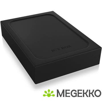 ICY BOX IB-256WP externe 2,5  behuizing USB zwart, Verzenden, Nieuw