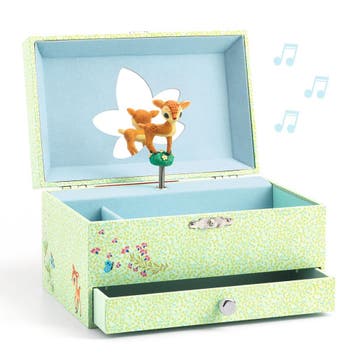 Djeco muziekdoosje juwelendoos Bamb van €24,99 voor €22,90, Ophalen of Verzenden, Nieuw
