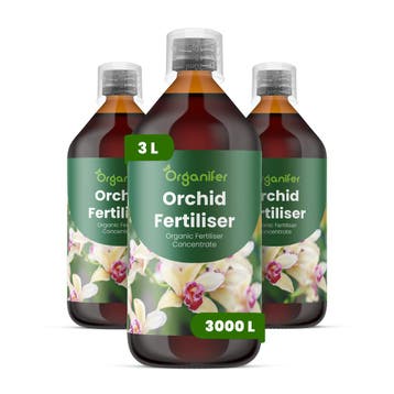 Orchidee vloeibare meststof - Set 3x1 liter, Verzenden, Mest