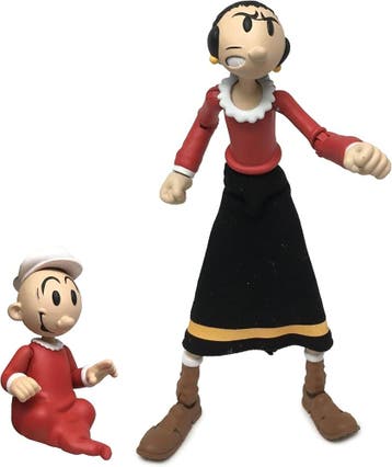 Popeye Action Figure Wave 01 Olive Oyl, Verzamelen, Ophalen of Verzenden, Nieuw