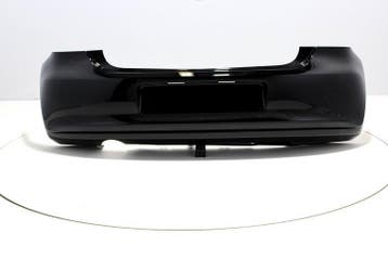 Achterbumper +Uitlaatgat Volkswagen Polo 6R DEEPBLACK (LC9X), Volkswagen, Nieuw, Ophalen of Verzenden, Achter
