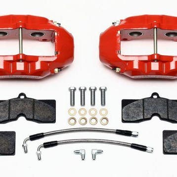 Wilwood D8-4 Rear Caliper Kit Red Corvette C2 / C3 65-82, Auto-onderdelen, Remmen en Aandrijving, Ophalen of Verzenden, Nieuw