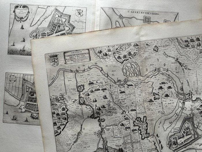 Nederland - Geertruidenberg, Woudrichem; J. Blaeu - Obsidio, Boeken, Atlassen en Landkaarten
