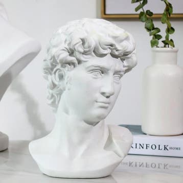 David van Michelangelo - Hoofd Standbeeld Sculptuur Decor, Verzenden, Nieuw