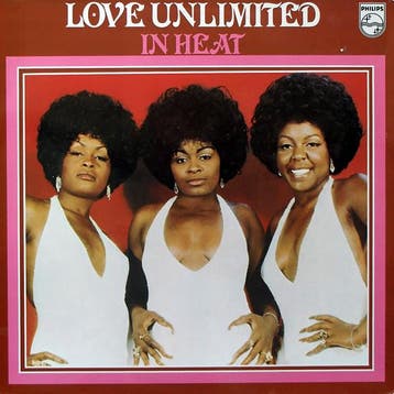 LP gebruikt - Love Unlimited - In Heat, Verzenden, Zo goed als nieuw, Overige formaten