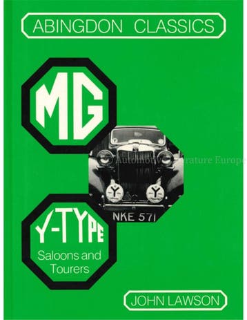 MG Y-TYPE SALOONS AND TOURERS (ABINGDON CLASSICS), Boeken, Auto's | Boeken, Nieuw, Author