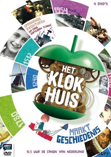 dvd film box - Klokhuis maakt geschiedenis, Het - Klokhui..., Verzenden, Zo goed als nieuw