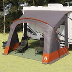 vidaXL Caravan Tent 3-Persoon Grijs en Oranje 330 x 252 x, Verzenden, Nieuw
