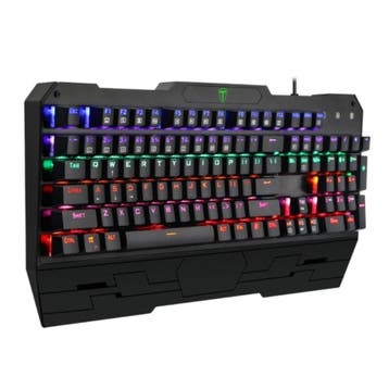 Retourdeal: T-Dagger TGK 301 Battleship RGB Mechanisch Gamin, Ophalen of Verzenden, Nieuw
