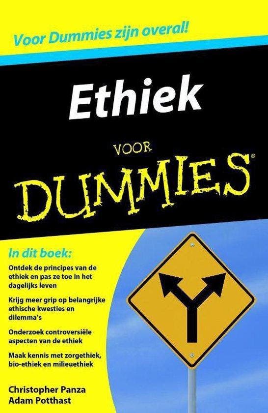 9789045351728 Voor Dummies - Ethiek voor Dummies, Boeken, Schoolboeken, Zo goed als nieuw, Verzenden