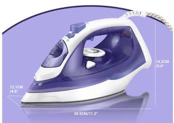 Stoomstrijkijzer 2400W met Antiaanbak Zoolplaat 350ml, Verzenden, Nieuw