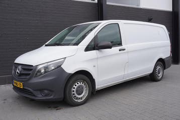 Mercedes-Benz Vito L2H1 | Financial Lease voor 193 p/mnd, Stof, Gebruikt, Overige carrosserieën, Wit