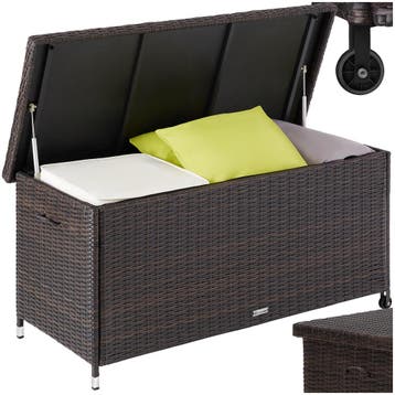 Wicker opbergbox Kiruna met kunststof gaas, Verzenden, Nieuw