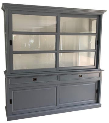 Buffetkast babyblauw Montfoort 220cm, Ophalen of Verzenden, Nieuw