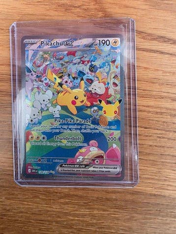 Pokémon - 1 Card - Pikachu 149/128 Full art, Foil, Secret, Nieuw
