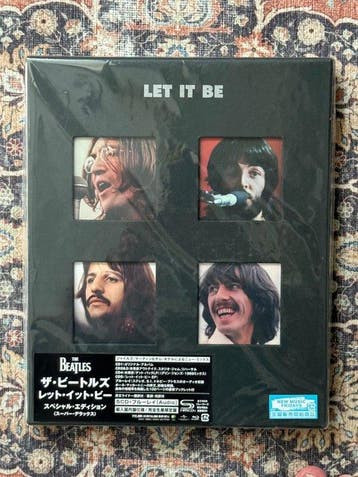 Beatles - Let It Be 2001 Deluxe CD/BluRay Boxset - Japan -, Nieuw in verpakking