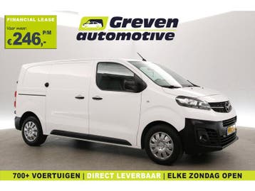 Opel Vivaro CDTI L2H1 | Airco | Cruise | 3 Zits |, Euro 6, Wit, Nieuw, Lease