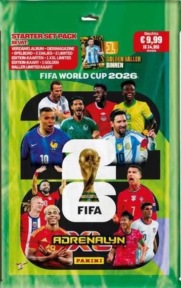 Adrenalyn TCG - Fifa World Cup 2026 Starter Pack, Verzenden, Zo goed als nieuw