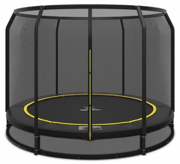 Ingraaf Trampoline Magic Circle Pro Black 251 cm met, Ophalen of Verzenden, Nieuw