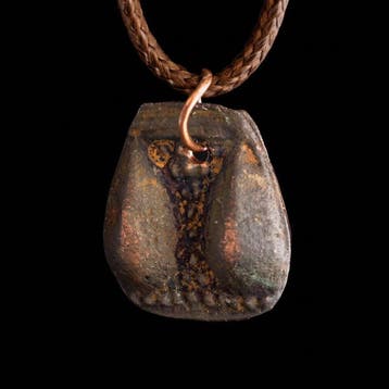 Viking periode Brons Vrouwfiguur hanger – Seiðr en
