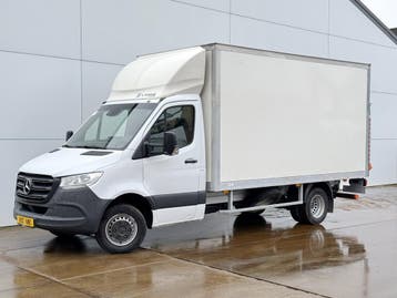 Zakelijke Lease |  Mercedes-Benz Sprinter 515 1.9 CDI, Stof, Gebruikt, Zwart, Wit