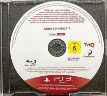 Kung Fu Panda 2 PROMO (Losse CD) (PS3 Games), Spelcomputers en Games, Ophalen of Verzenden, Zo goed als nieuw