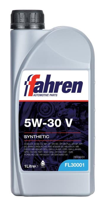 Motorolie Fahren Synth Perform Longlife 5W30 V 1L, Auto-onderdelen, Verzenden, Nieuw