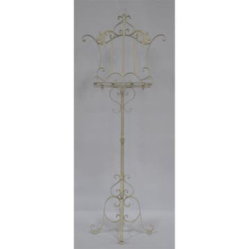 WHITE MUSIC STAND (Beeldjes - Decoratie, Interieur), Verzenden, Nieuw