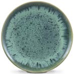 Borden | BALI | Keramiek | Blauw | 4 Stuks | Ø220x20(h)mm, Verzenden, Nieuw in verpakking