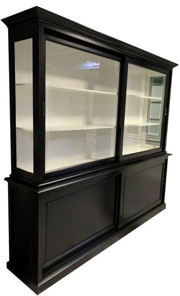 Buffetkast zwart Arnhem 240cm, Ophalen of Verzenden, Nieuw