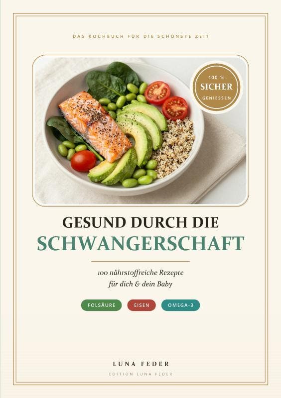 Gesund Durch Die Schwangerschaft | Luna Feder | Nieuw, Boeken, Hobby en Vrije tijd, Nieuw, Ophalen of Verzenden