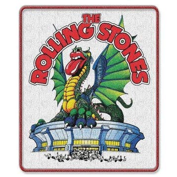 The Rolling Stones - Dragon - patch, Ophalen of Verzenden, Nieuw, Kleding