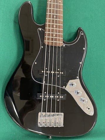Stagg - SBJ 30 5S BLK - - 5-snarige elektrische basgitaar, Nieuw