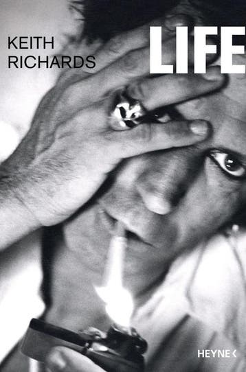 Boeken muziek - Keith Richards - Life (Duitstalig), Boeken, Verzenden, Zo goed als nieuw
