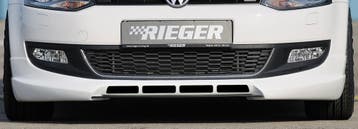Rieger frontspoiler | Polo 6 (6R): 04.09-01.14 (tot Facelift, Verzenden, Nieuw, Volkswagen