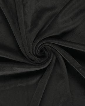 Velvet Fleece Brushed Zwart, Nieuw, Zwart
