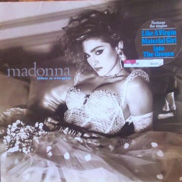 Madonna - Like A Virgin (LP 1985), Ophalen of Verzenden, Gebruikt