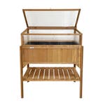 Plantenbak | Kweekbak | Kweektafel | 97,5x49x120 cm | Hout, Tuin en Terras, Kweekspullen, Verzenden, Nieuw