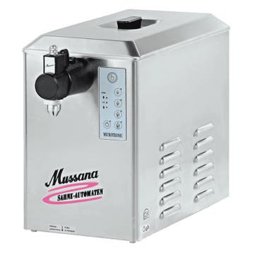 Slagroommachine Mussana  | 4 Liter boy | 270 x 440 x 470 mm, Zakelijke goederen, Horeca | Keukenapparatuur, Verzenden, Nieuw in verpakking