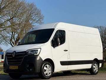 Renault Master L2H2 | Financial Lease voor 227 p/mnd, Stof, Gebruikt, Overige carrosserieën, Wit