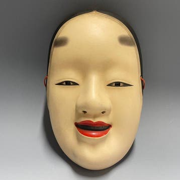 Noh masker - Keramiek - Ko-omote masker | Kogei (Zonder