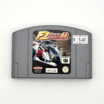 F1 Pole Position 64 - Nintendo 64 N64 - PAL EUR - Cartridge…, Ophalen of Verzenden, Zo goed als nieuw